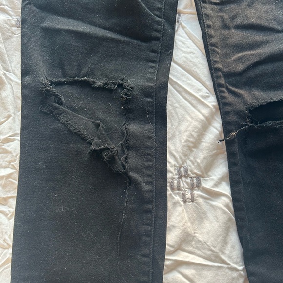 J Crew High Rise Skinny Jeans with intentional knee rips 30T - Picture 5 of 5